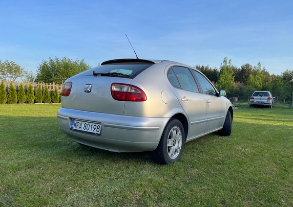 Seat Leon cena 6400 przebieg: 215615, rok produkcji 1999 z Września małe 562